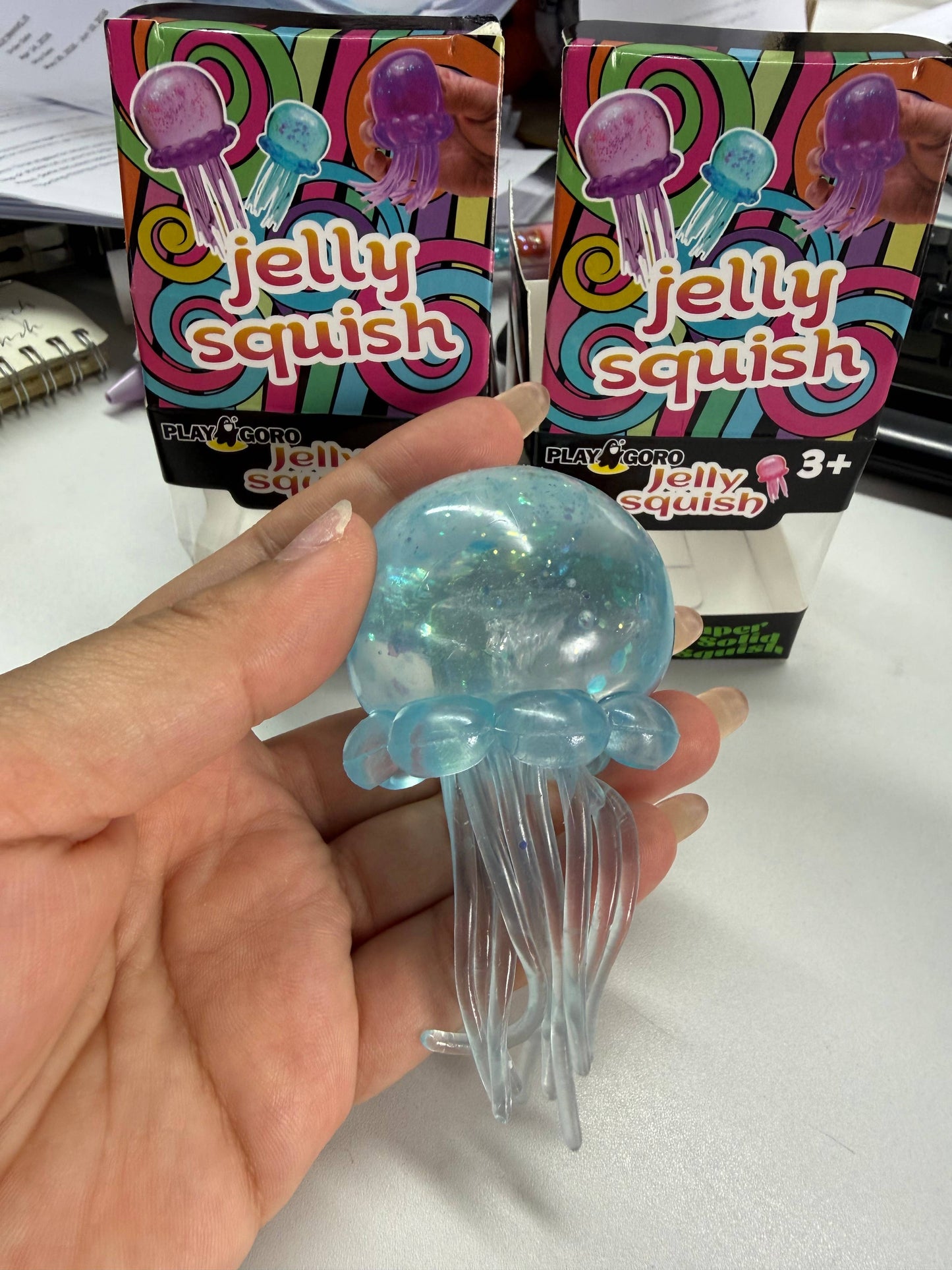 Glitter Jellyfish Squishy {Final Sale}