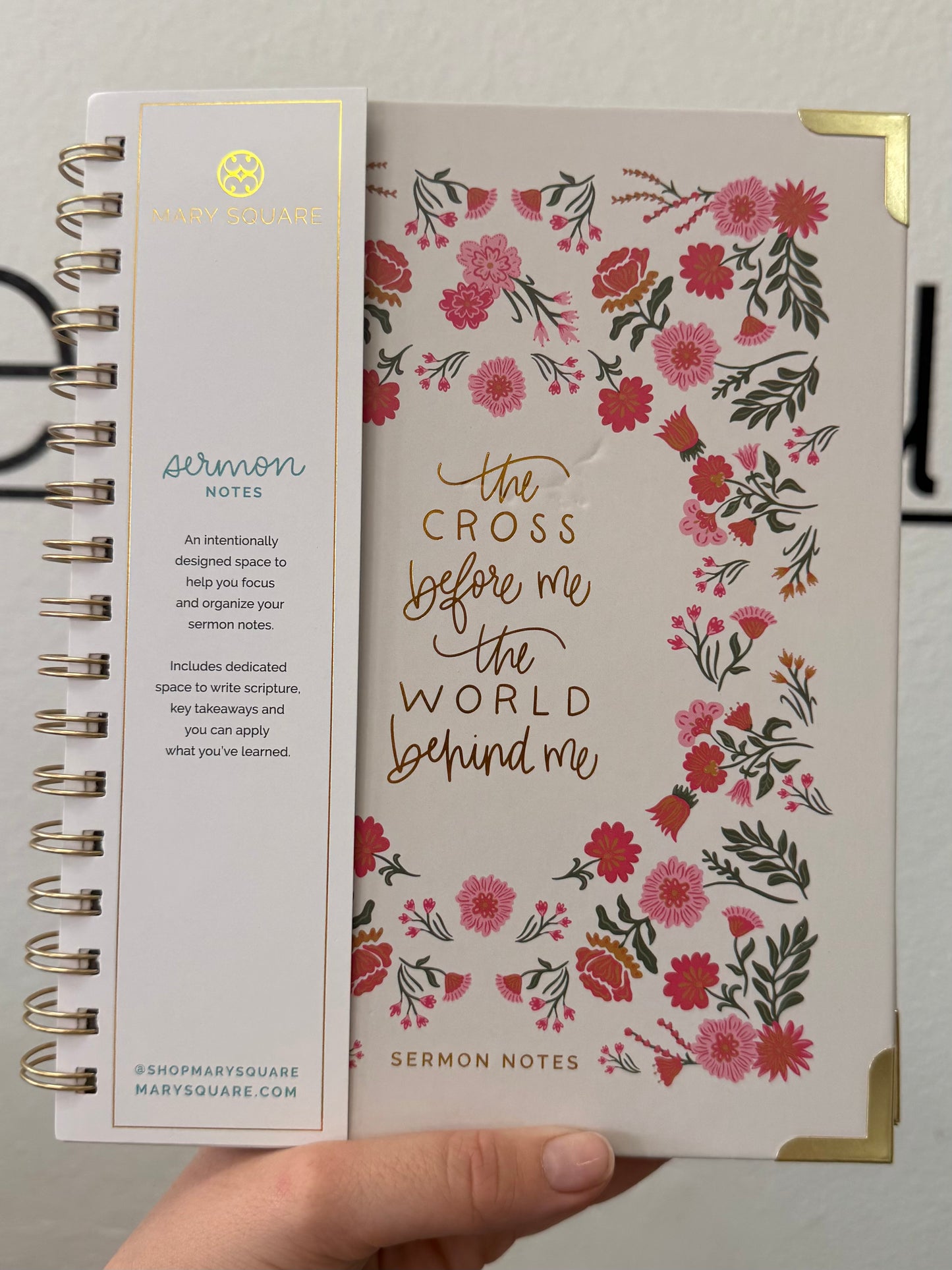 Journal Sermon Notes - Cross Before Me