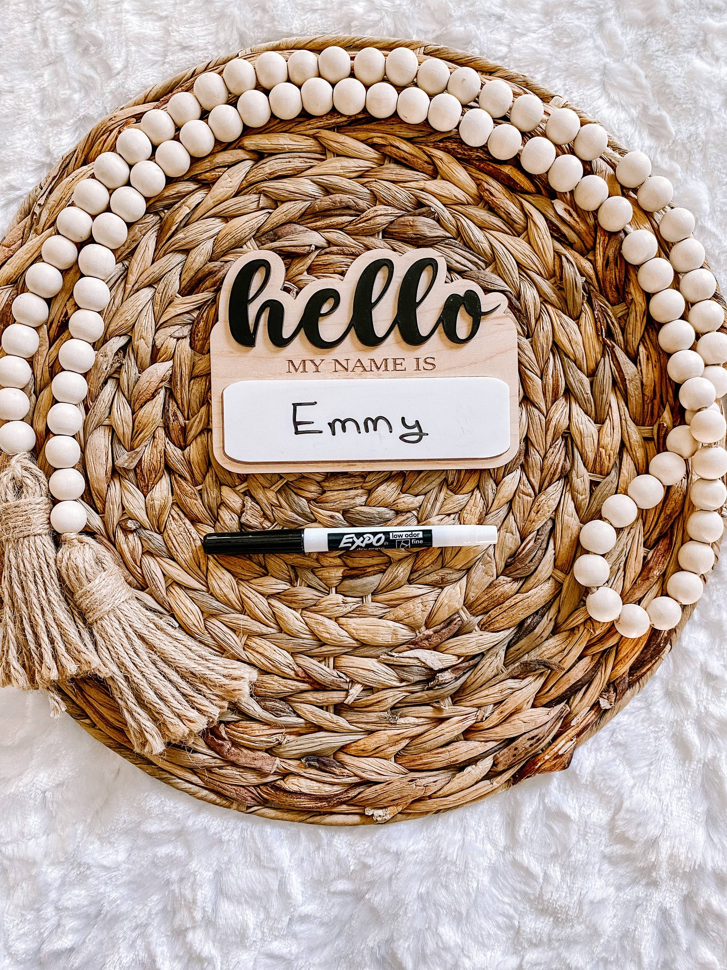 Name Reveal Sign