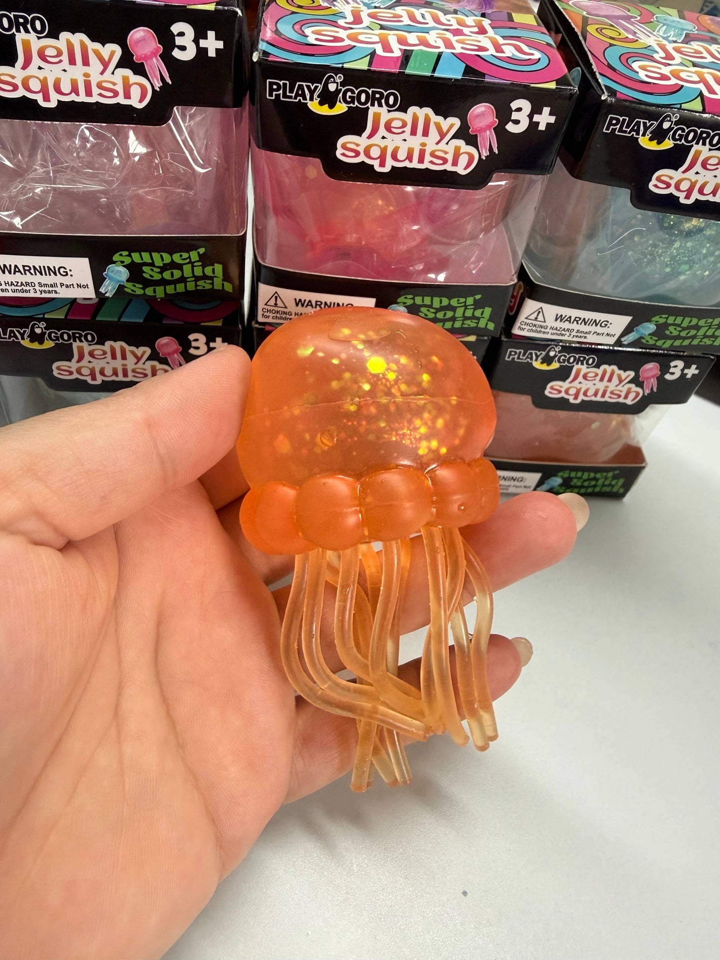 Glitter Jellyfish Squishy {Final Sale}