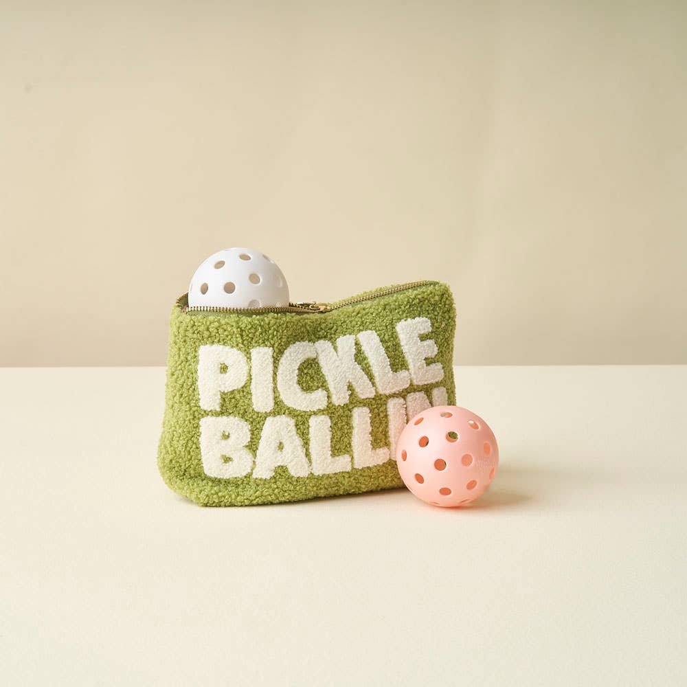 Pickleballin' | Teddy Pouch