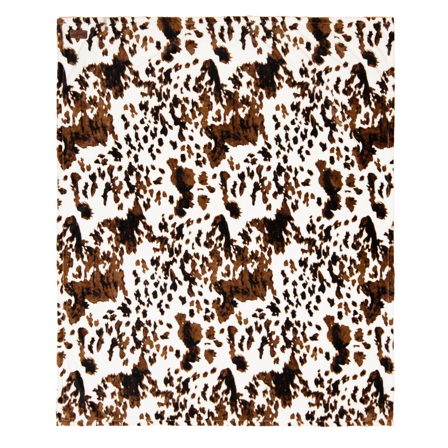 Cowhide Heavy Plush Throw Blanket