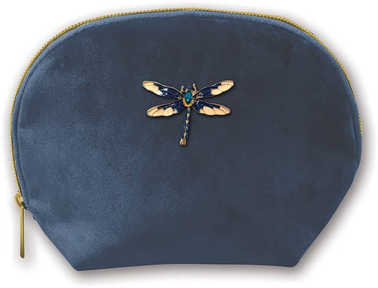 Velvet Dragonfly Clamshell Bag