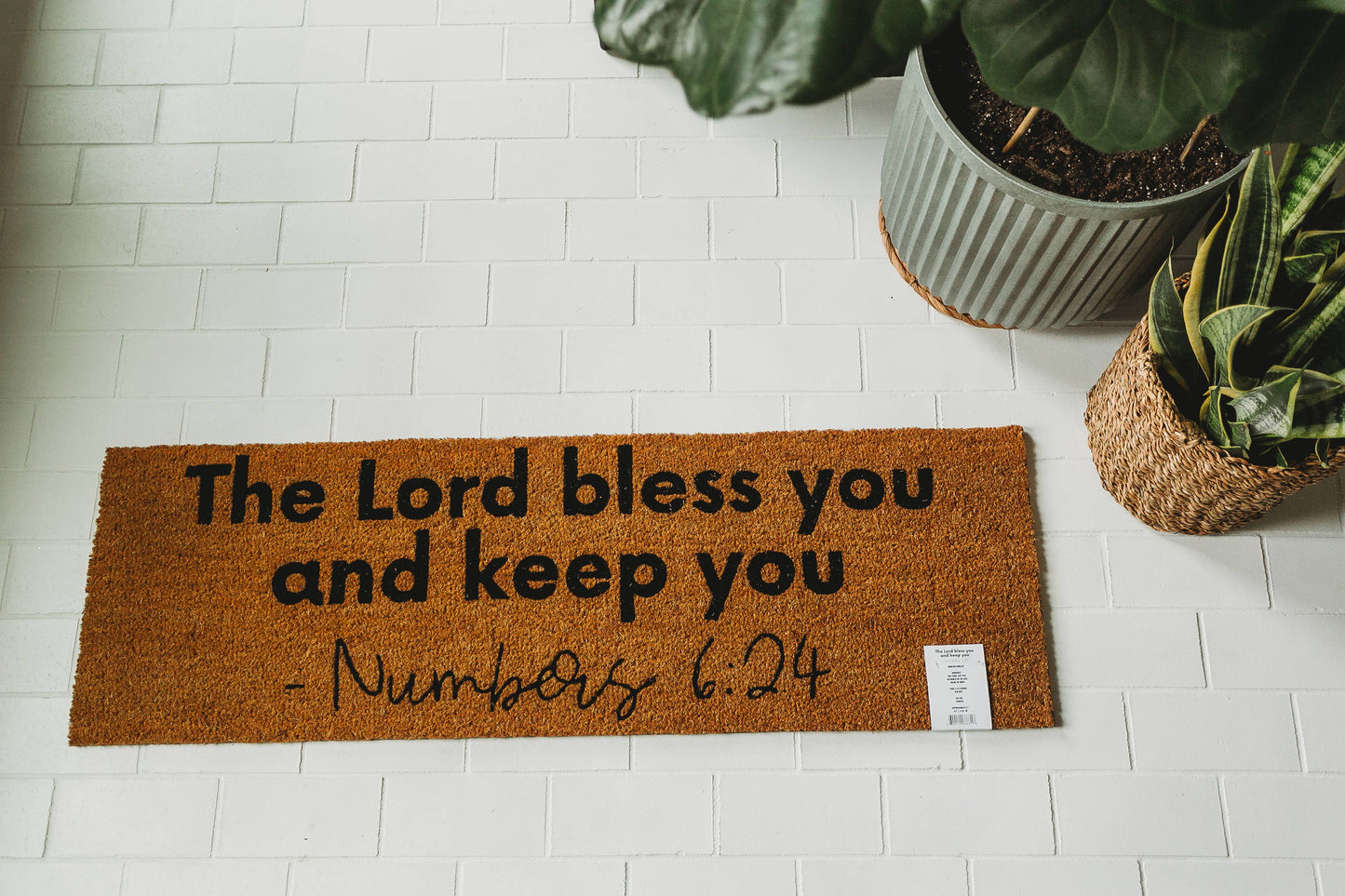 Numbers 6:24 | XL Doormat