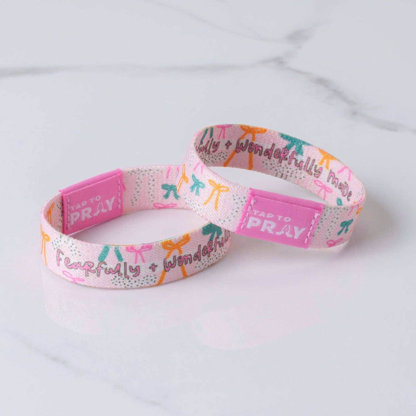 Tap To Pray Wristband: Fearfully & Wonderfully Made