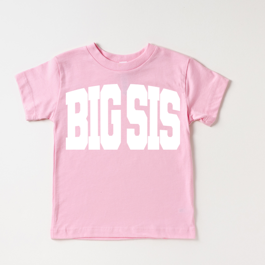 Big Sis Varsity T-shirt