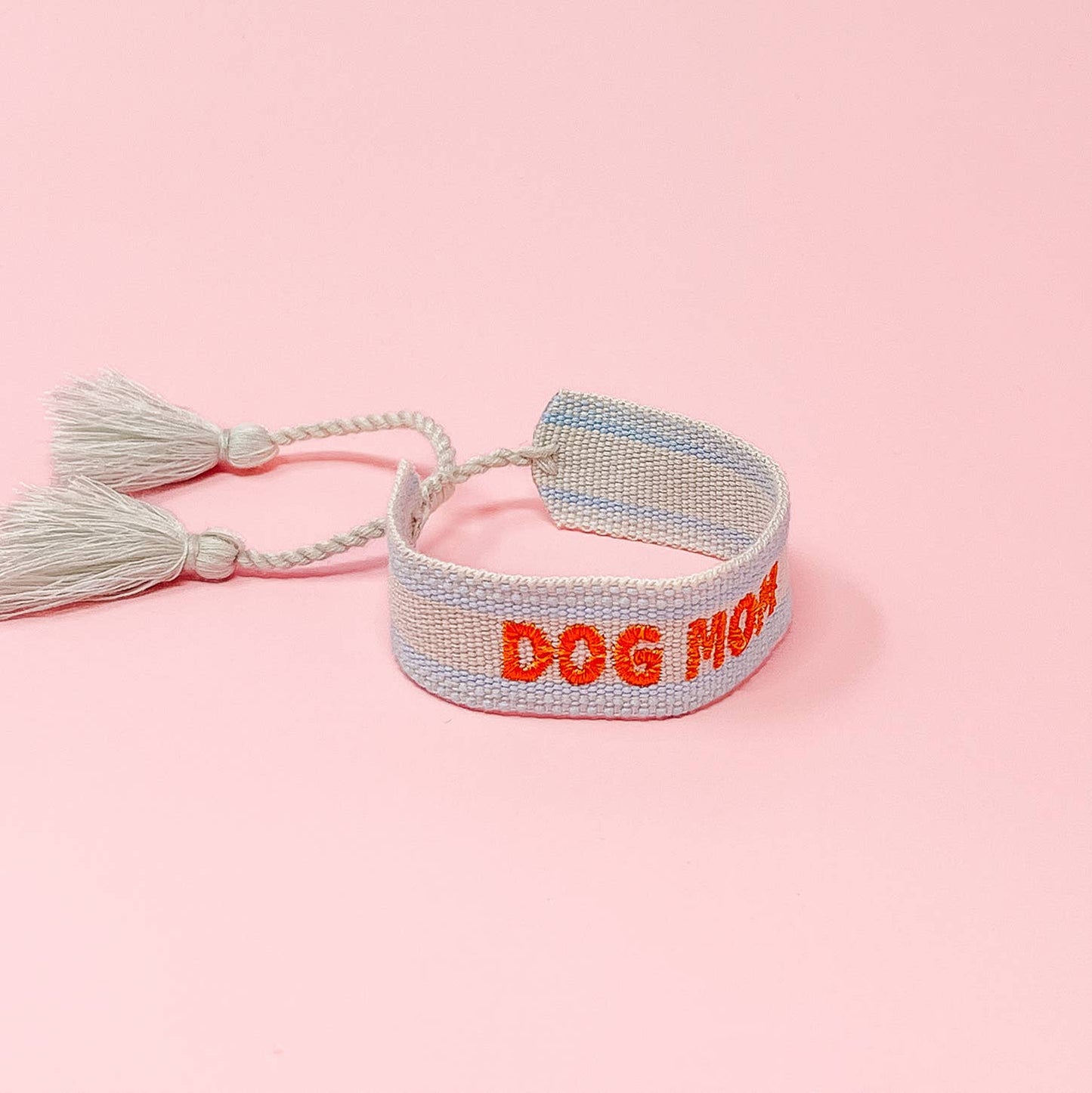 Woven Bracelet - Dog Mom