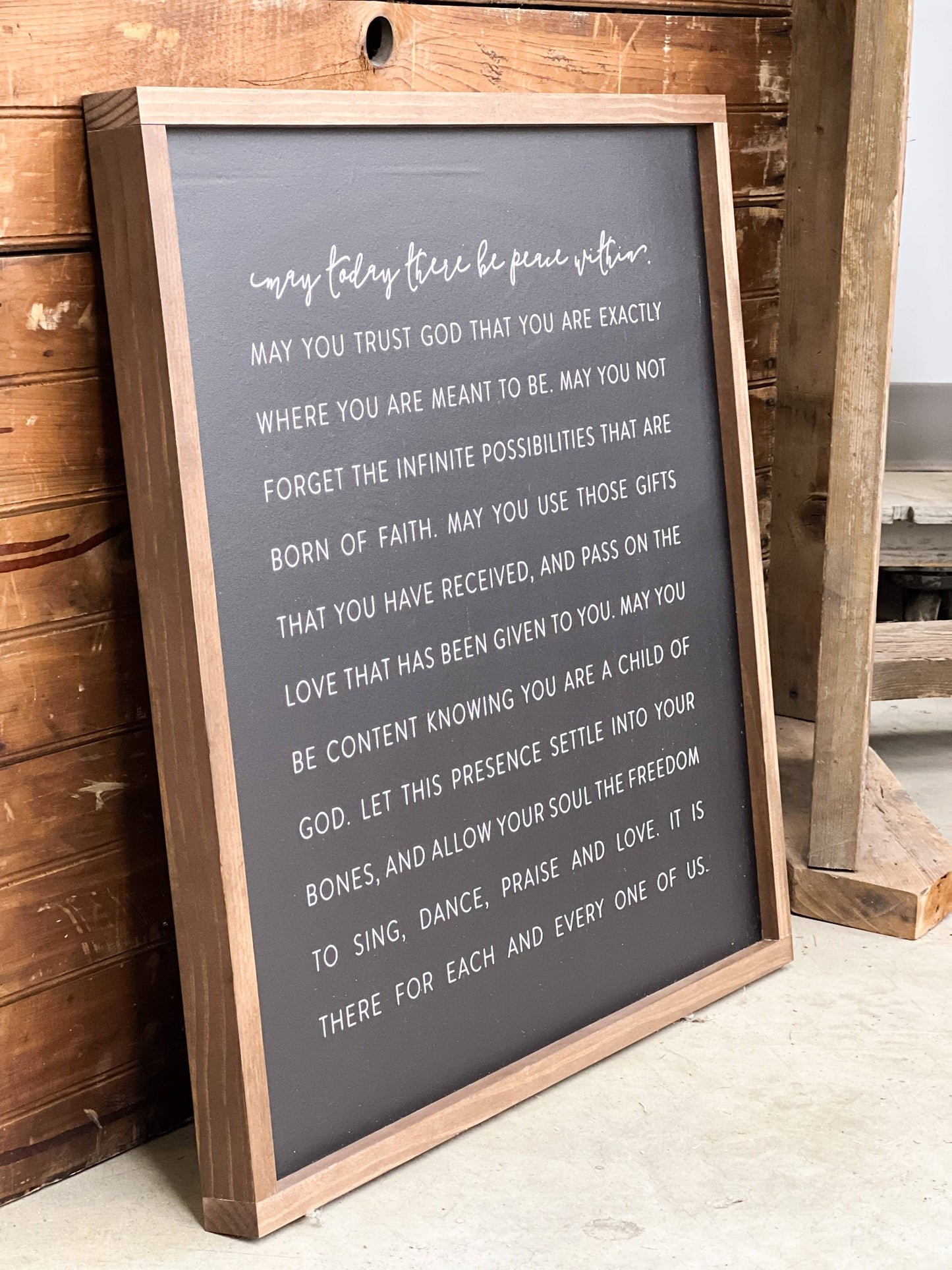 Wall Decor | May Today Peaceful