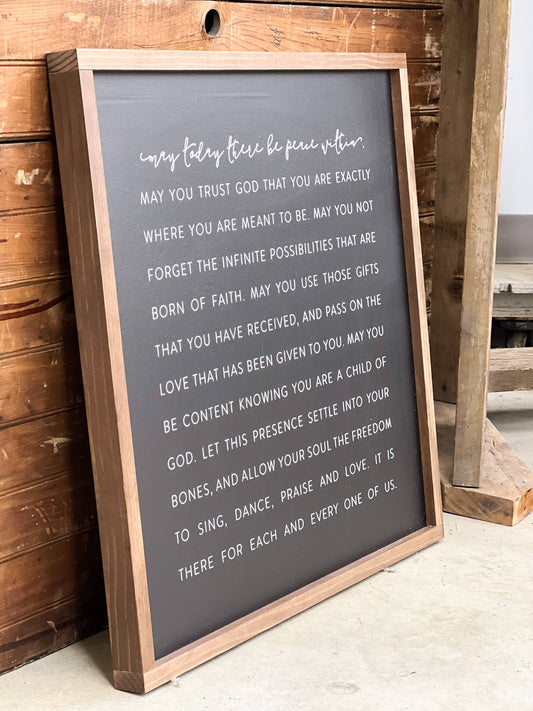 Wall Decor | May Today Peaceful
