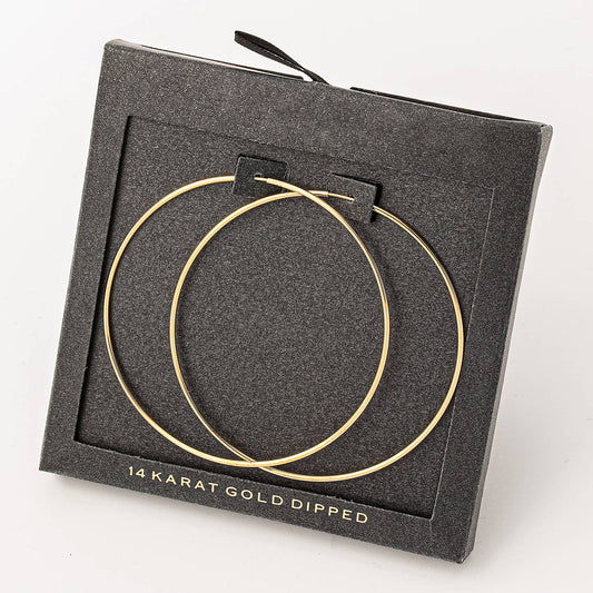 Hoop Earrings Thin