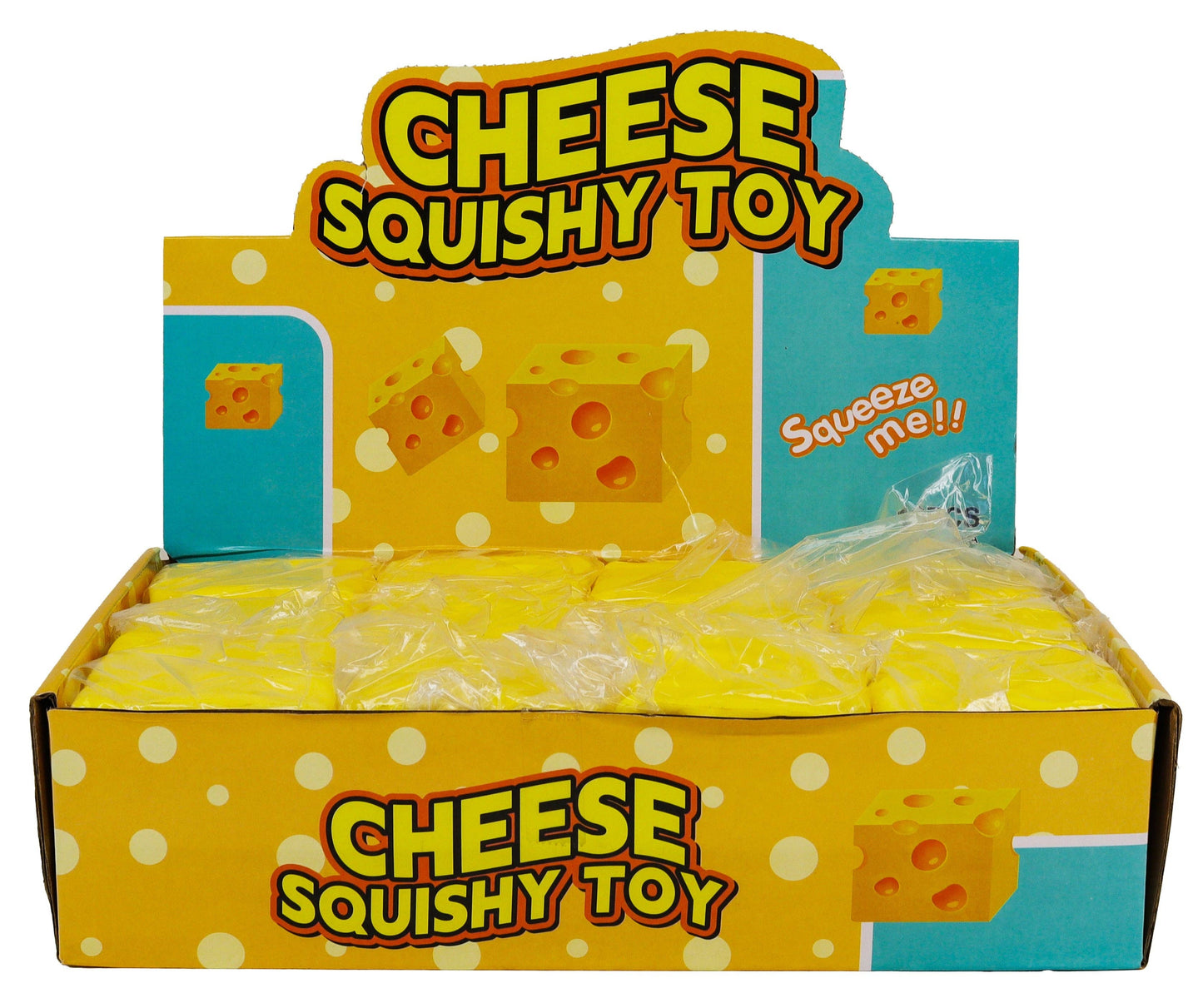 Cheese Cube Slow-Rise Squishes
