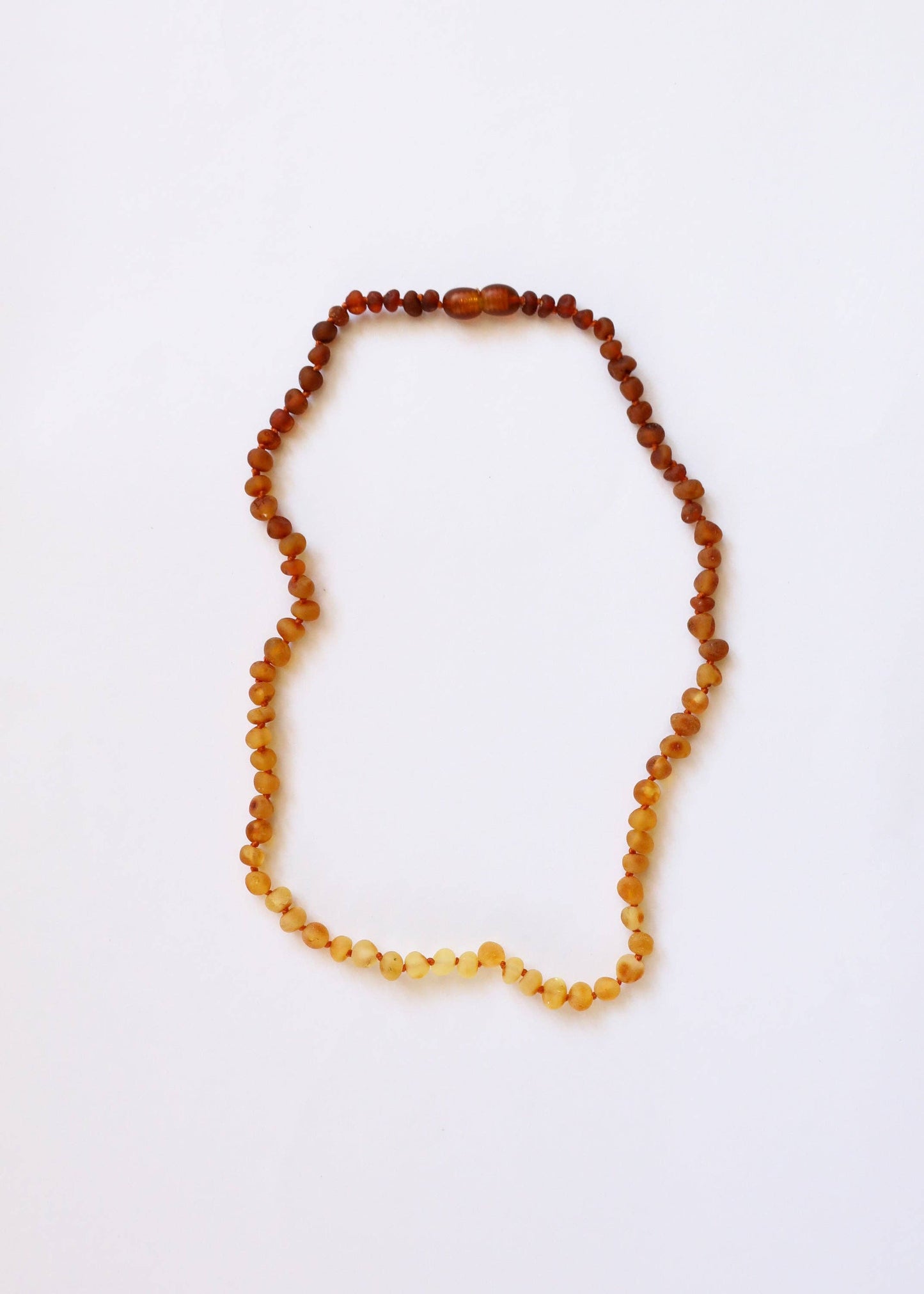 Raw Baltic Amber + Sunflower || Necklace