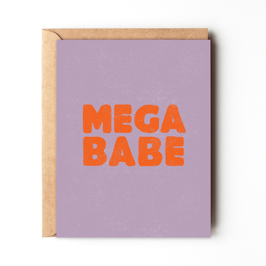 Mega Babe Card