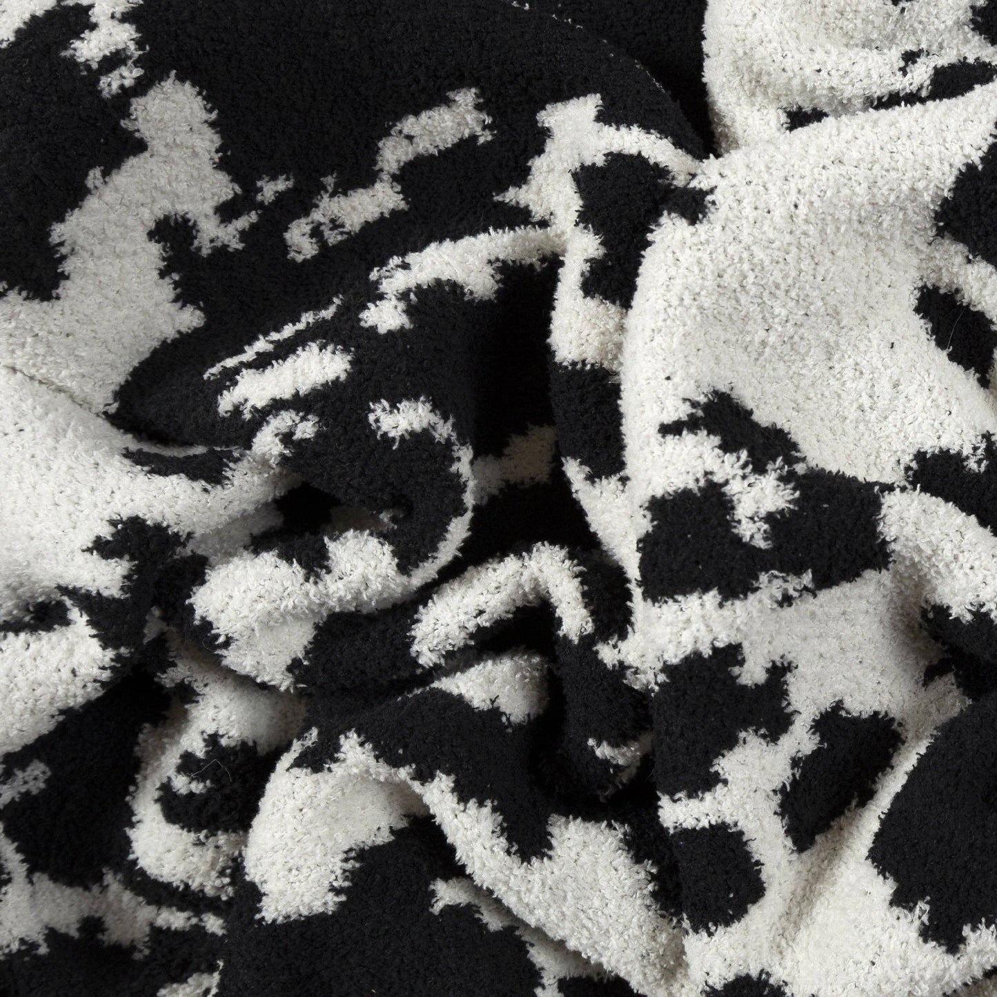 Cowhide Throw Blanket