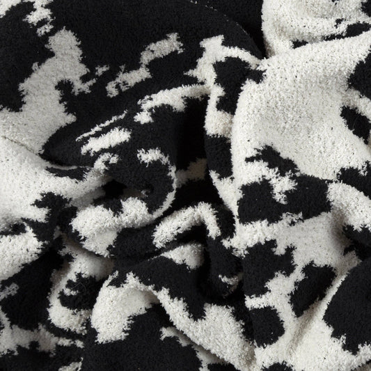 Cowhide Throw Blanket