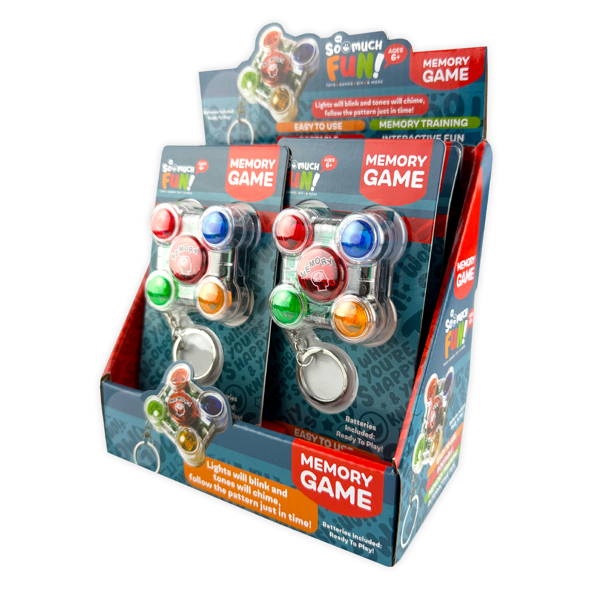 Mini Memory Game Keychain