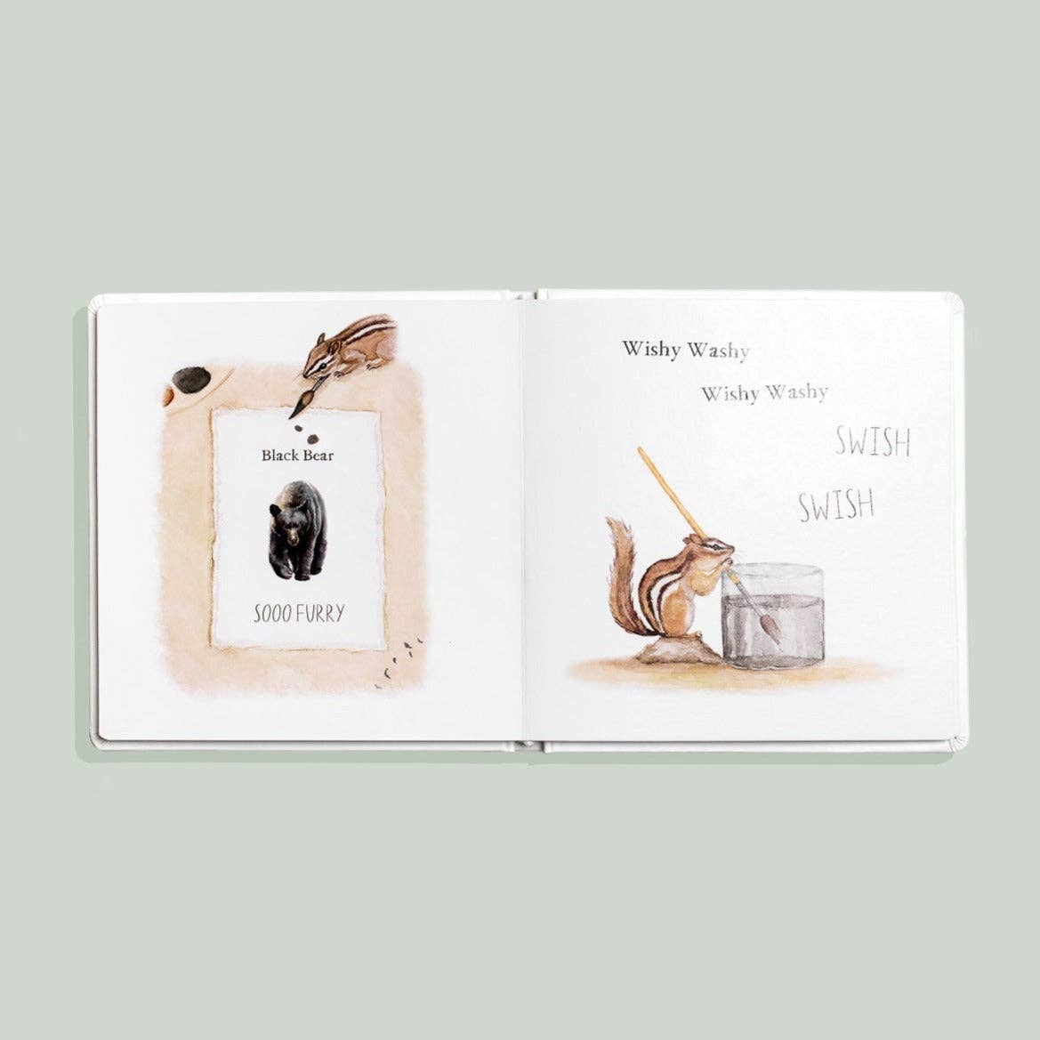 Wishy Washy: First Words & Colors Book