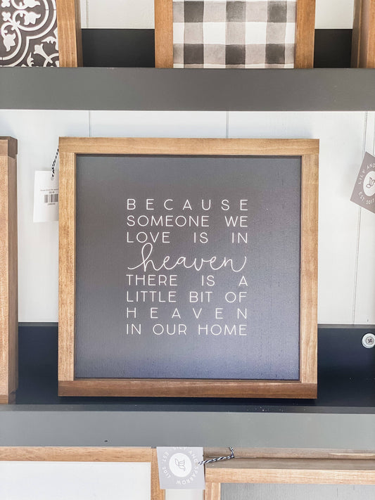 Love One Is In Heaven | Wall Art