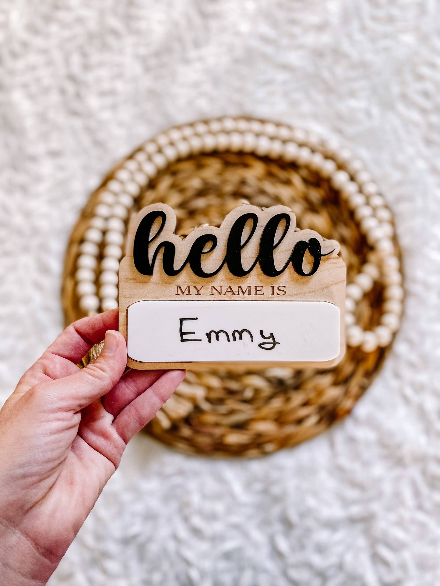 Name Reveal Sign