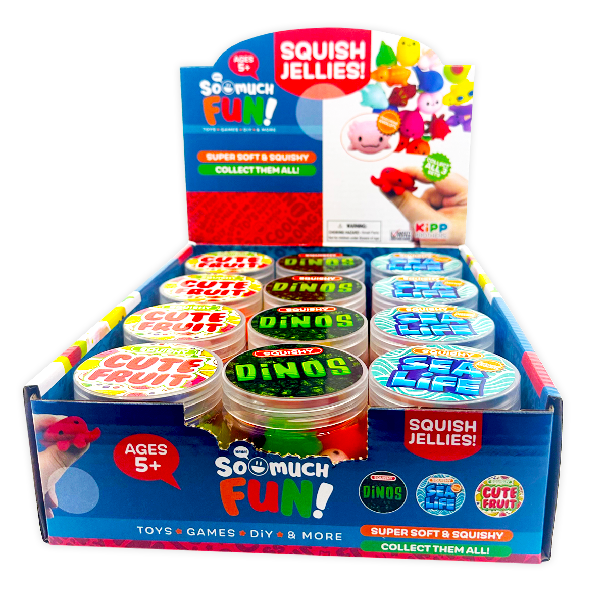 Squish Jellies Jar