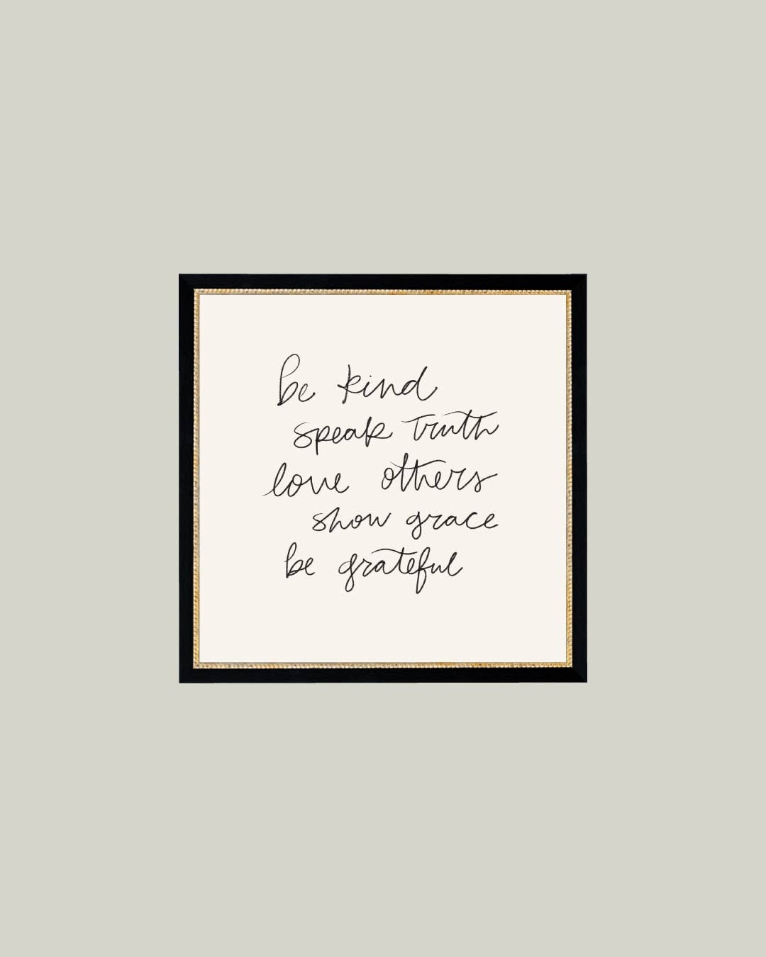 Be Kind Antique Wall Art