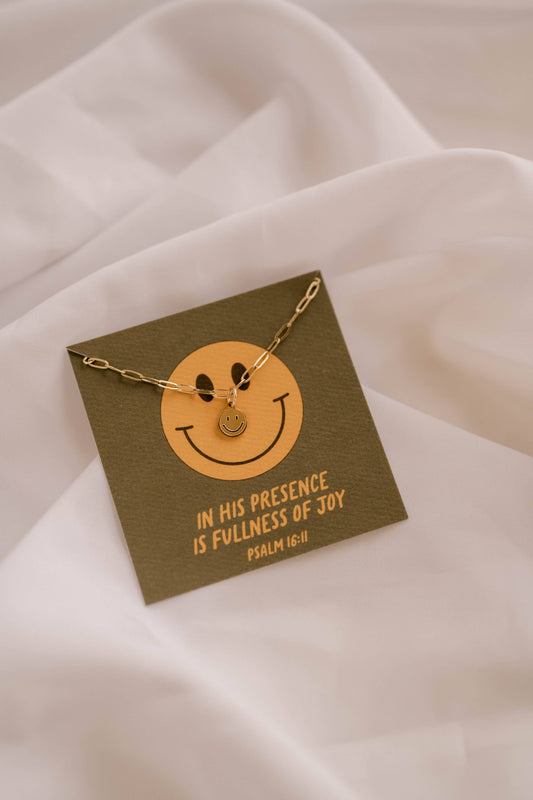 Fullness of Joy Charm Necklace I Christian Jewelry
