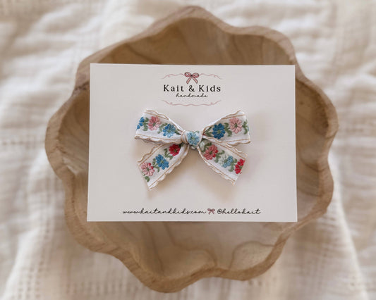 Piggy Set - Azul Floral
