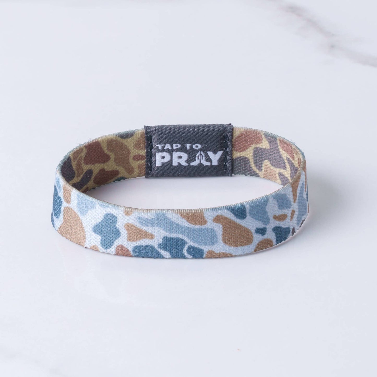 Tap To Pray™ Wristbands - River Rock Camo Sahara and Copper