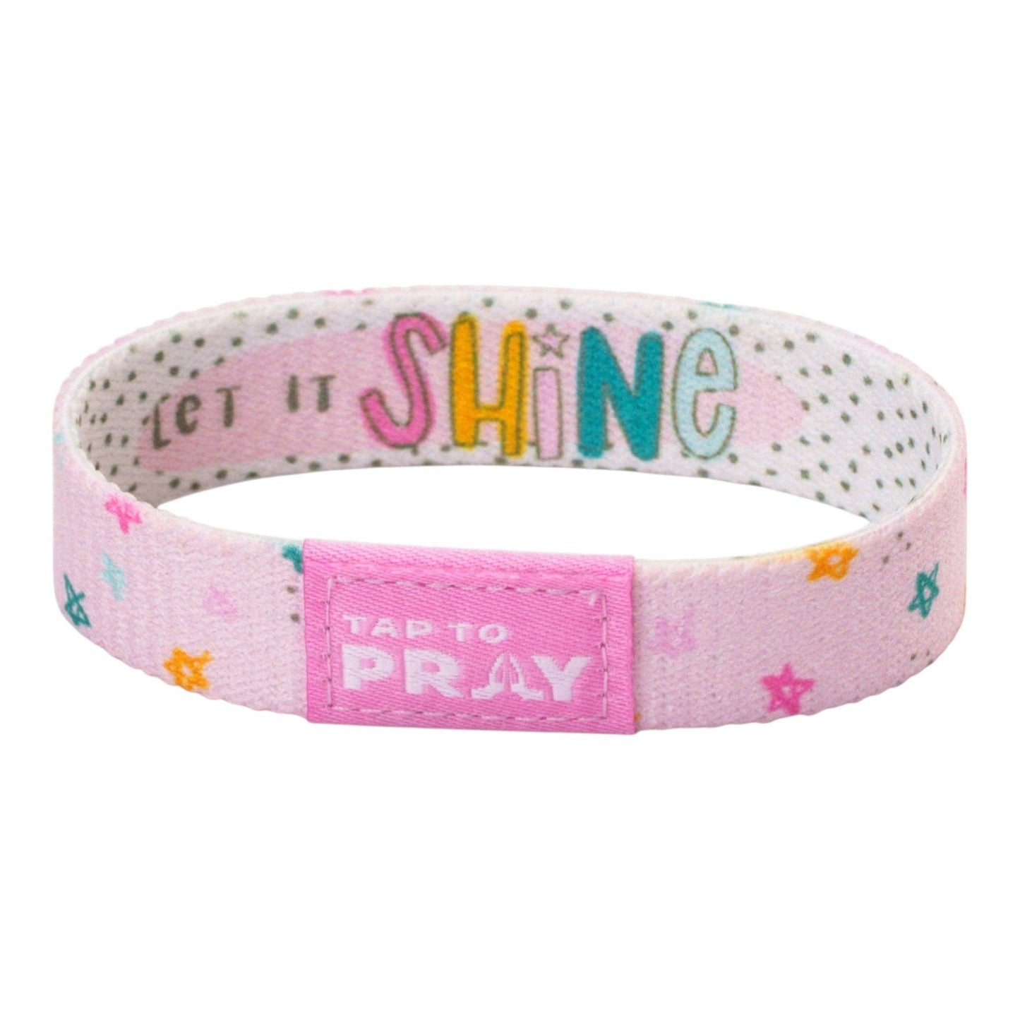 Tap To Pray Wristband: Let It Shine