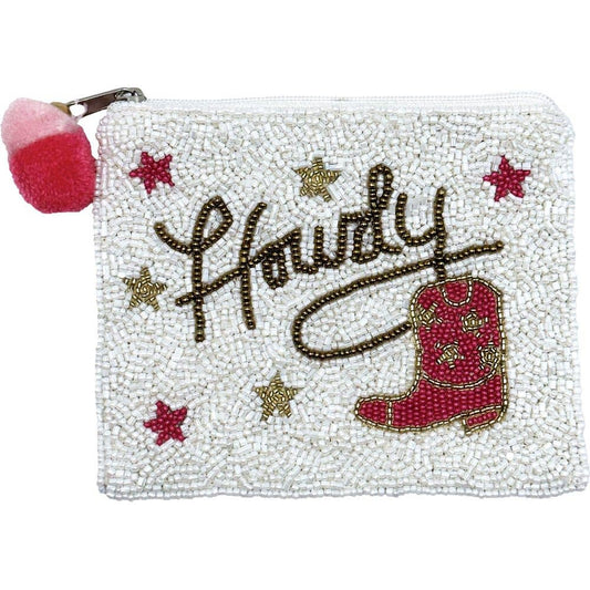 Western Beaded Coin Purse