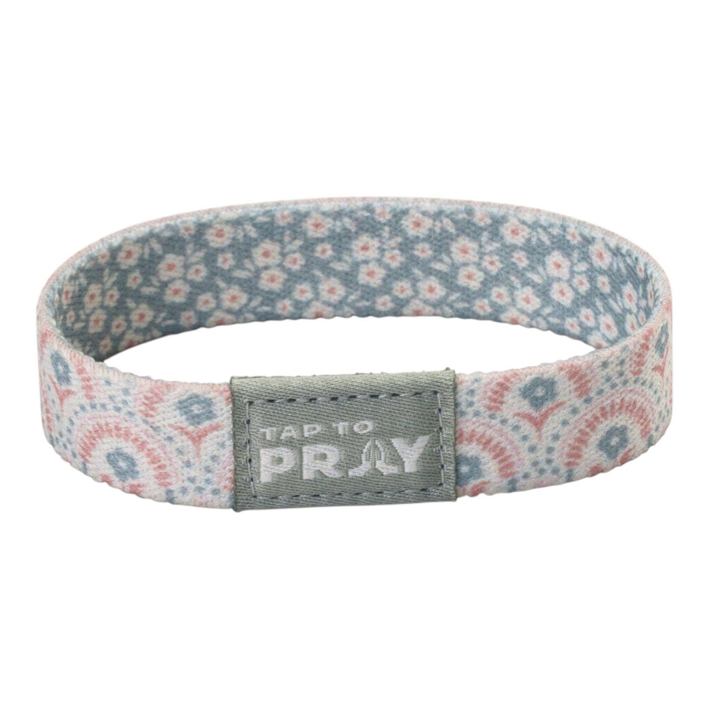 Tap To Pray Wristband: Boho Bouquet
