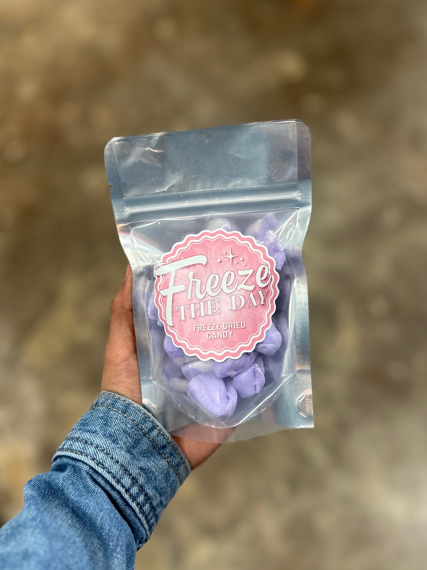 Freeze Dried Huckleberry Taffy