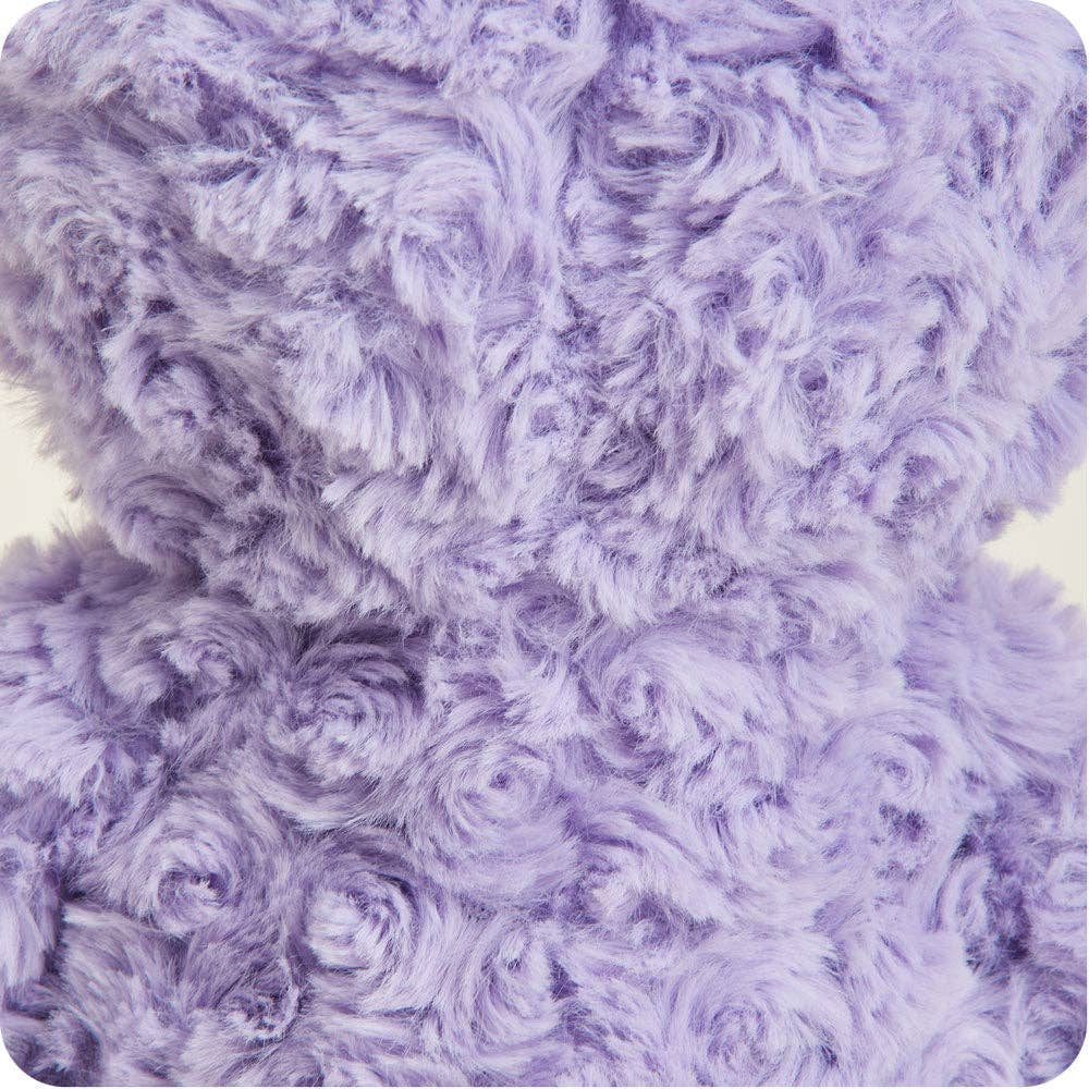 Purple Curly Bear Warmies