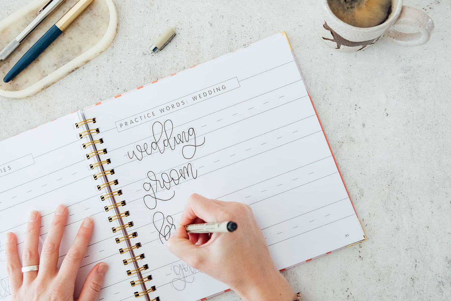 Modern Calligraphy: A Calligraphy Practice Workbook