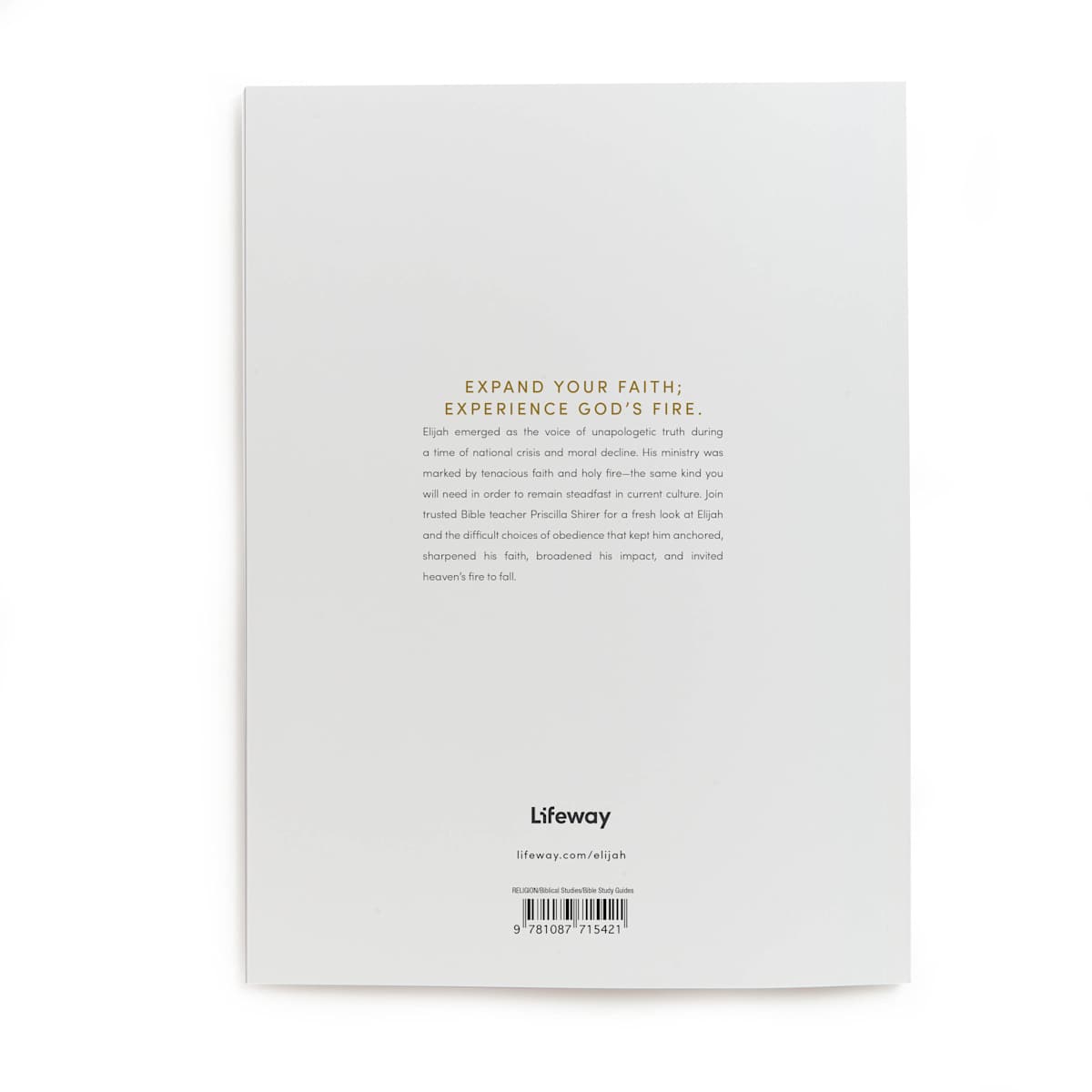 Bible Study Book on Elijah