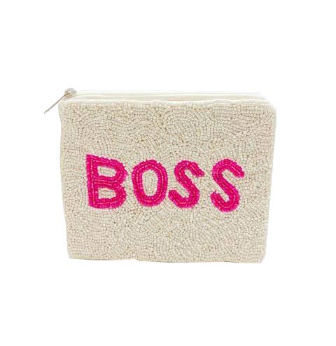 BOSS Handmade Beaded Coin Purse