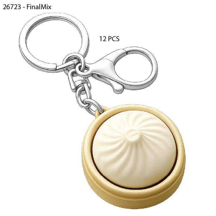 Dumpling Light-Up Keychain