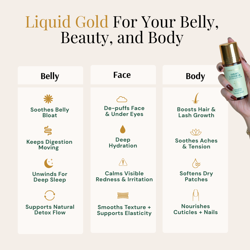 Organic Golden Castor Oil Roll-on