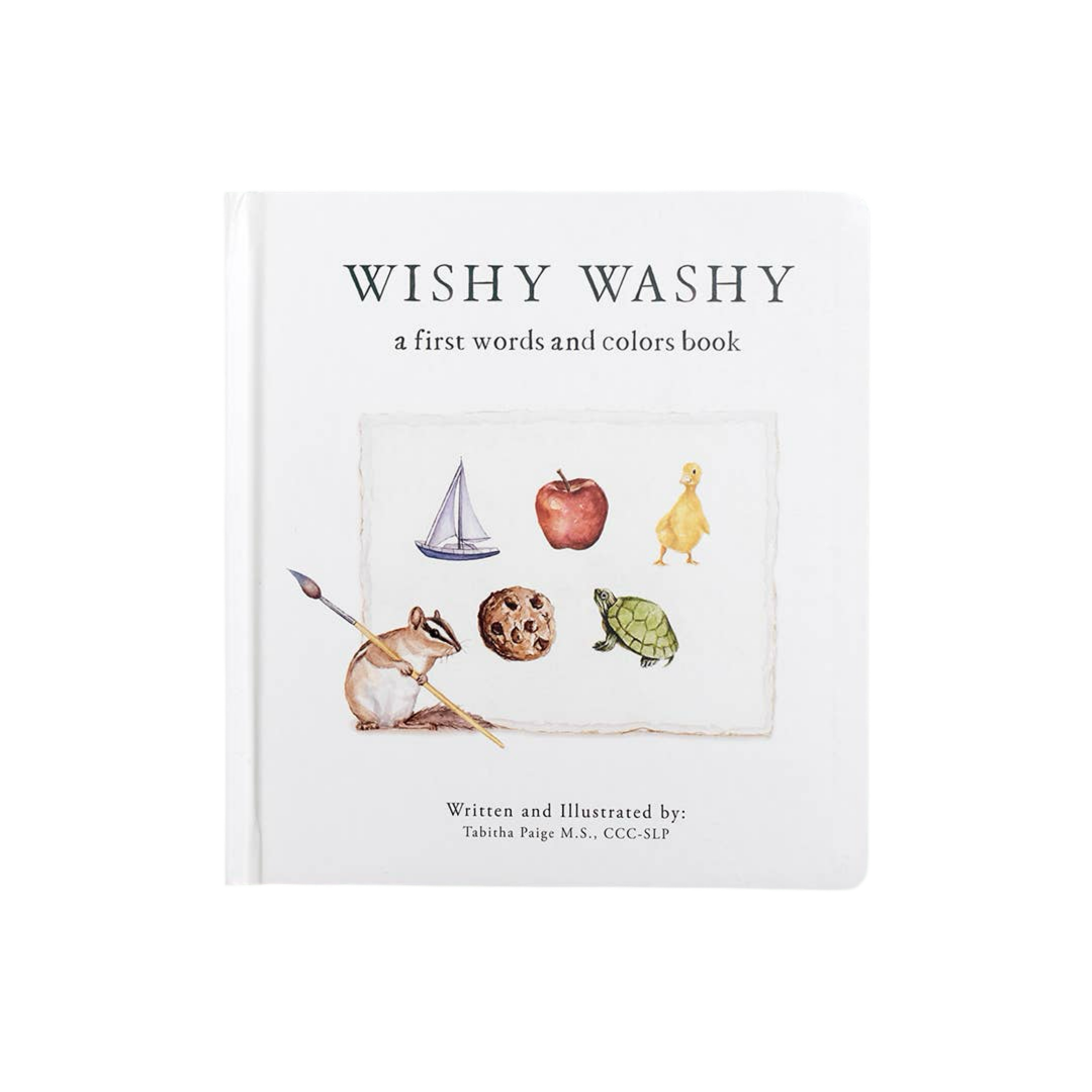 Wishy Washy: First Words & Colors Book