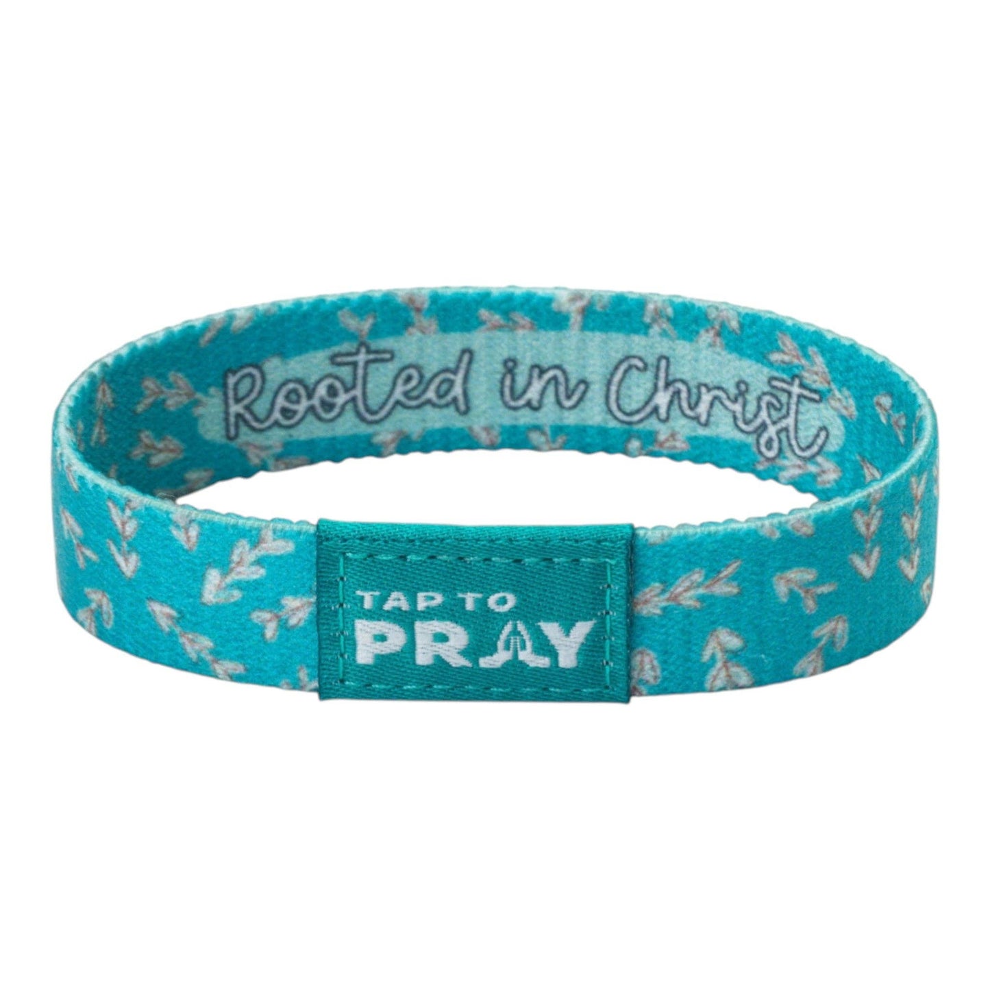 Tap To Pray Wristband: Rooted In Christ