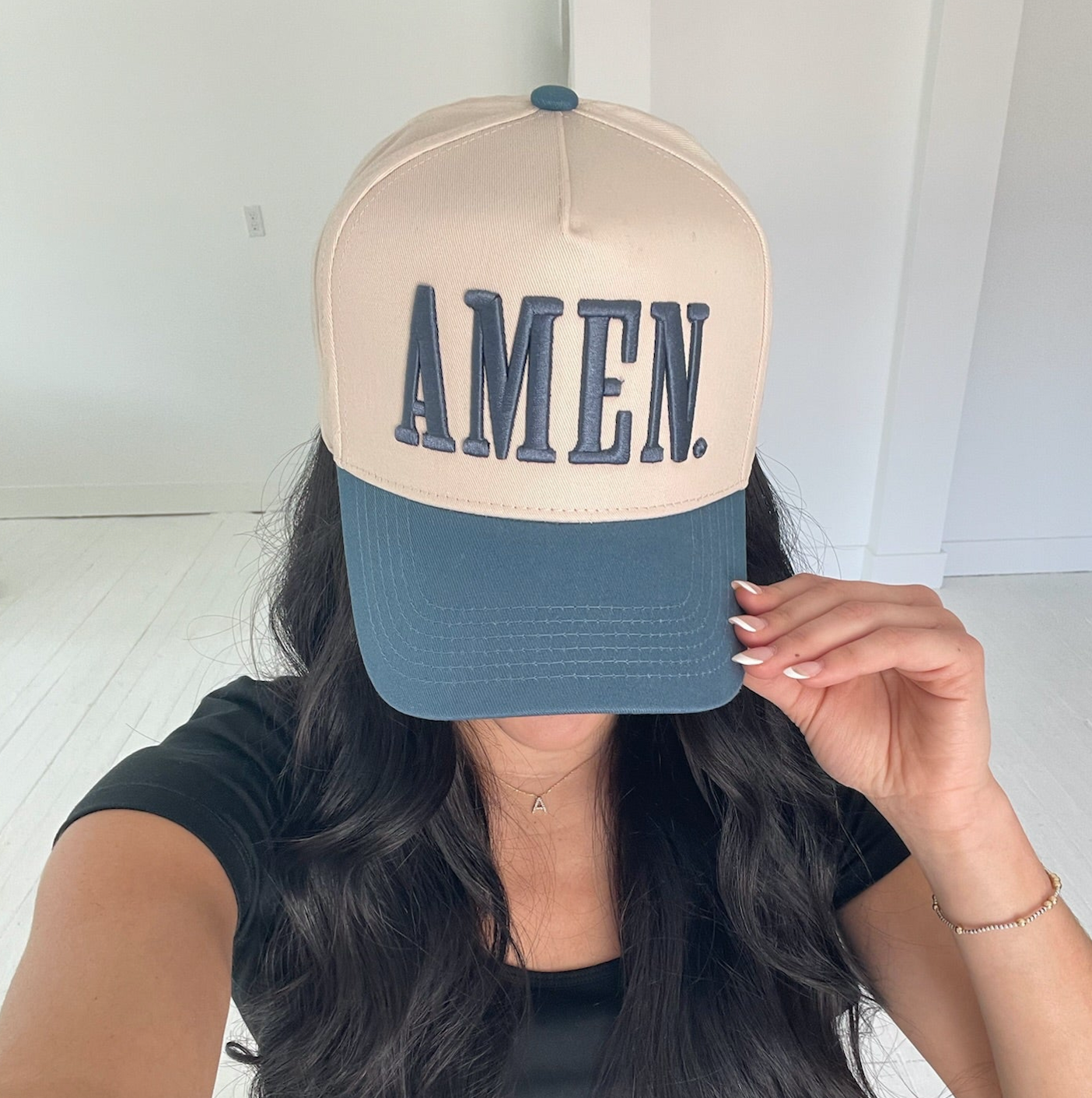 Trucker Hat : AMEN.