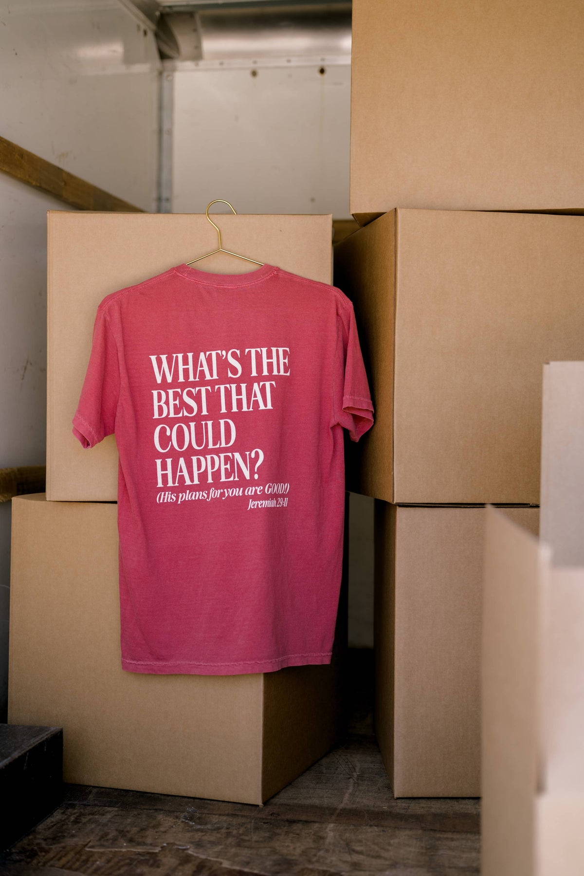 The Best Is Yet To Come Brick Tee