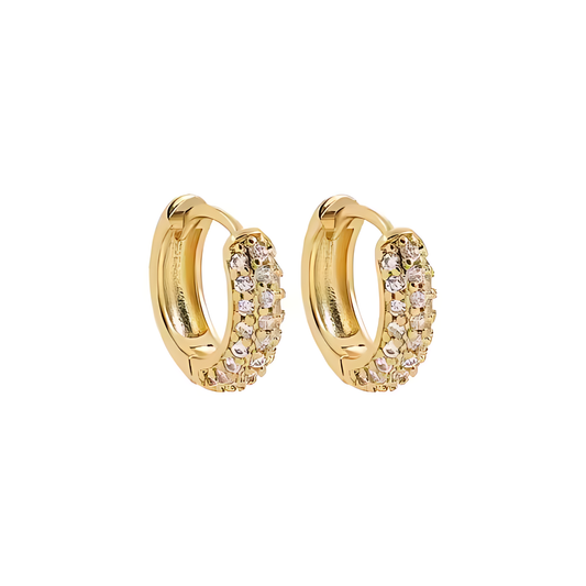 Layla Pave Hoops