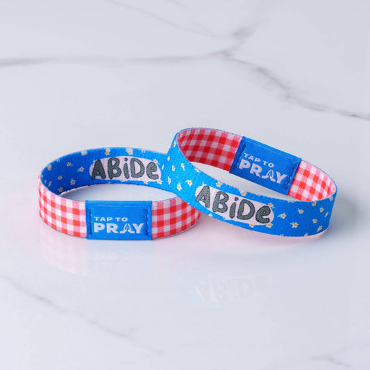 Tap To Pray Wristband: Abide