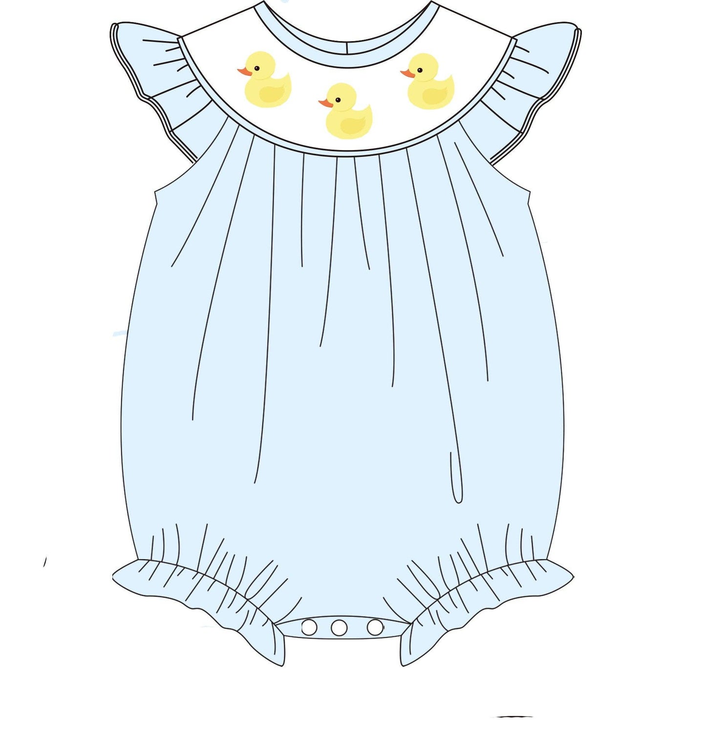 Rubber Duckie Romper