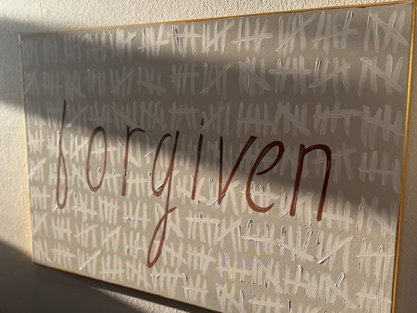 Forgiven Art Canvas