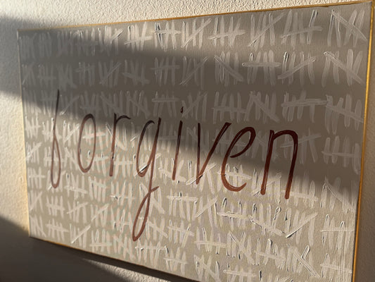 Forgiven Art Canvas