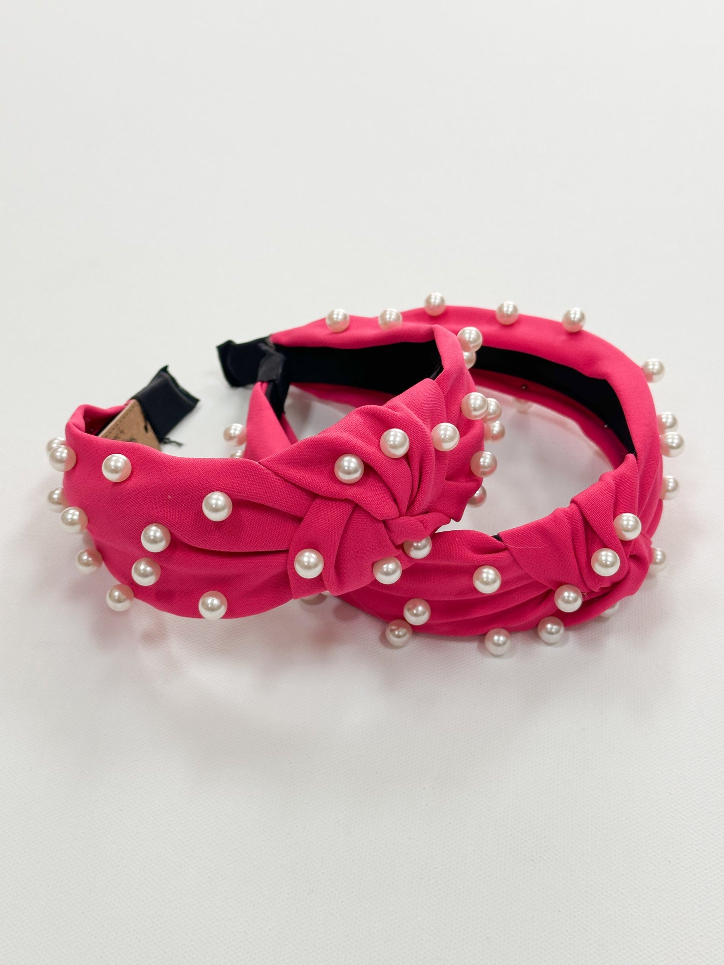 Pearl Hot Pink Headband