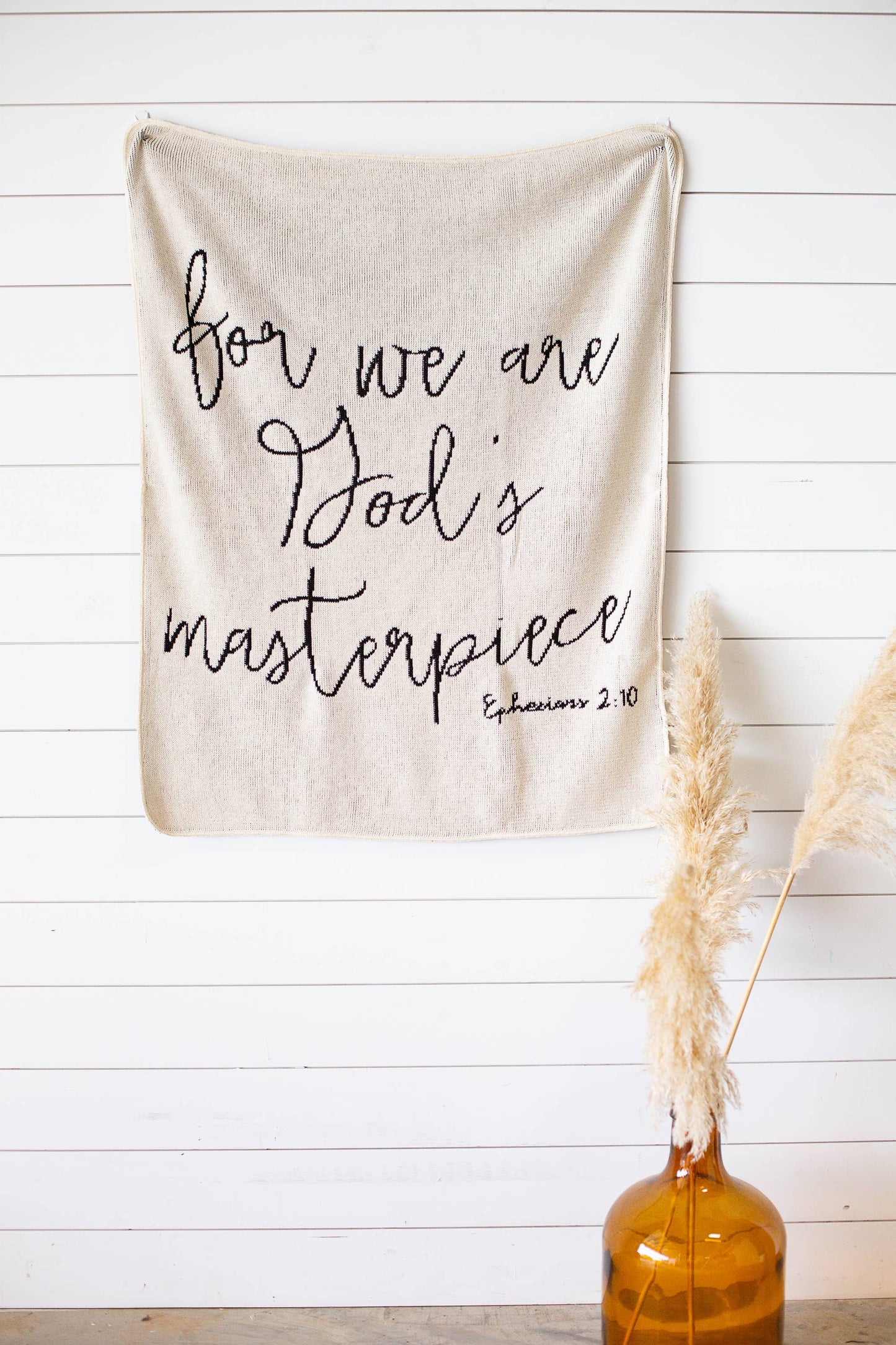 Ephesians 2:10 Throw Blanket