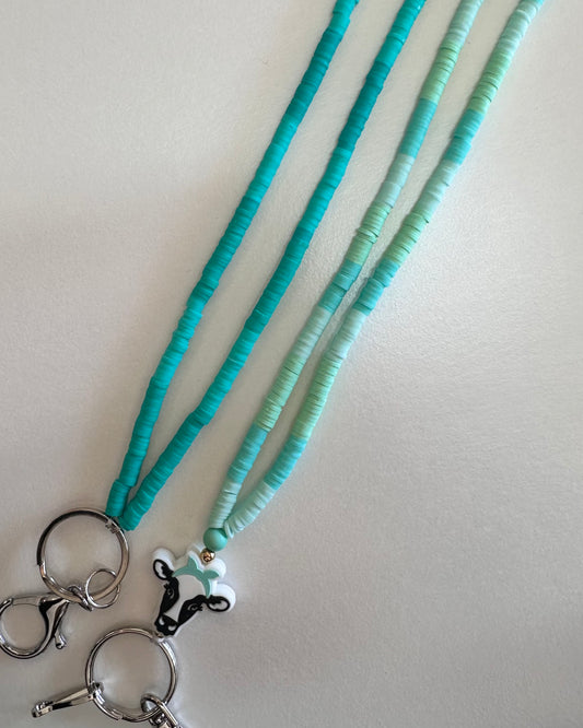 Clay Beads Lanyard